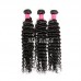 Processed Deep Wave Curly Human Hair Bundles